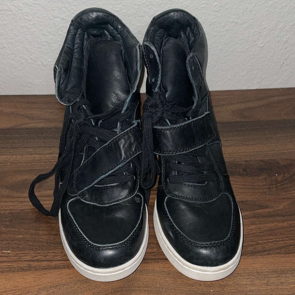 Ash Cool Ter Black and White High-Top Sneakers Size 40